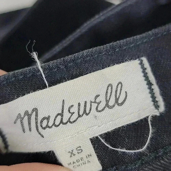 Madewell Cali Demi-Boot Overalls in Black Forest F6394 - Picture 12 of 12